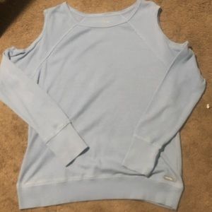 Long Sleeve Shirt w/ holes on shoulders